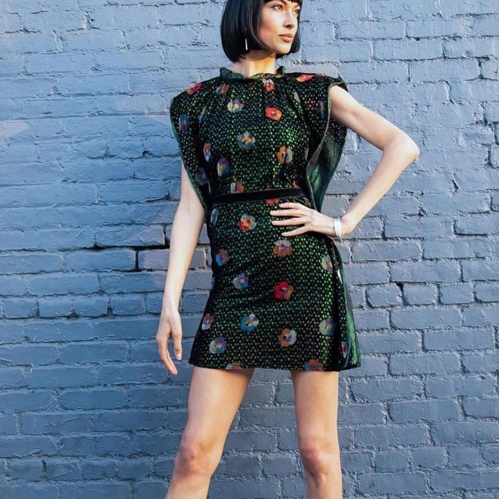 EVA FRANCO callas dress in Elektra Pansey